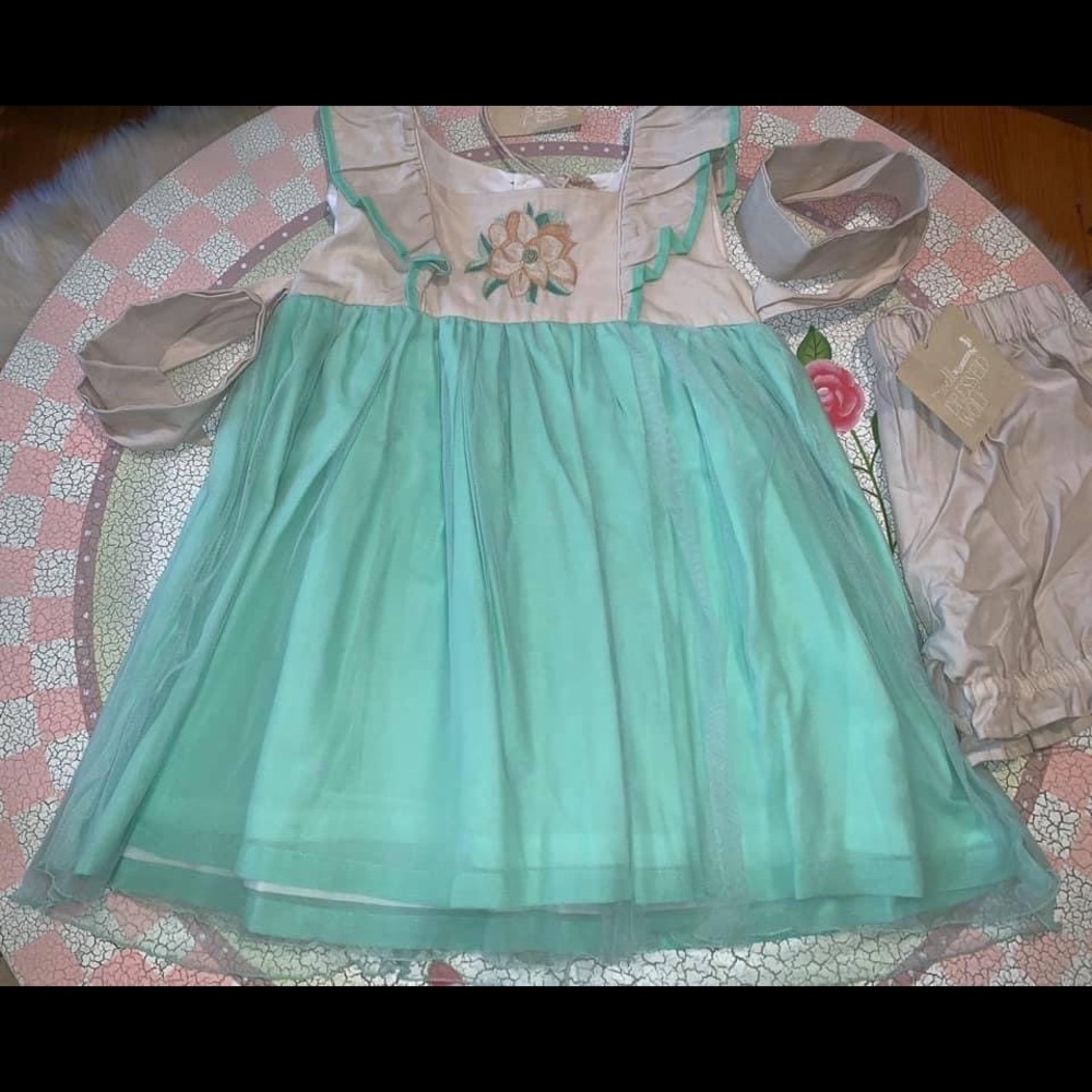 Well Dressed Wolf Mint and Magnolia 3T Set